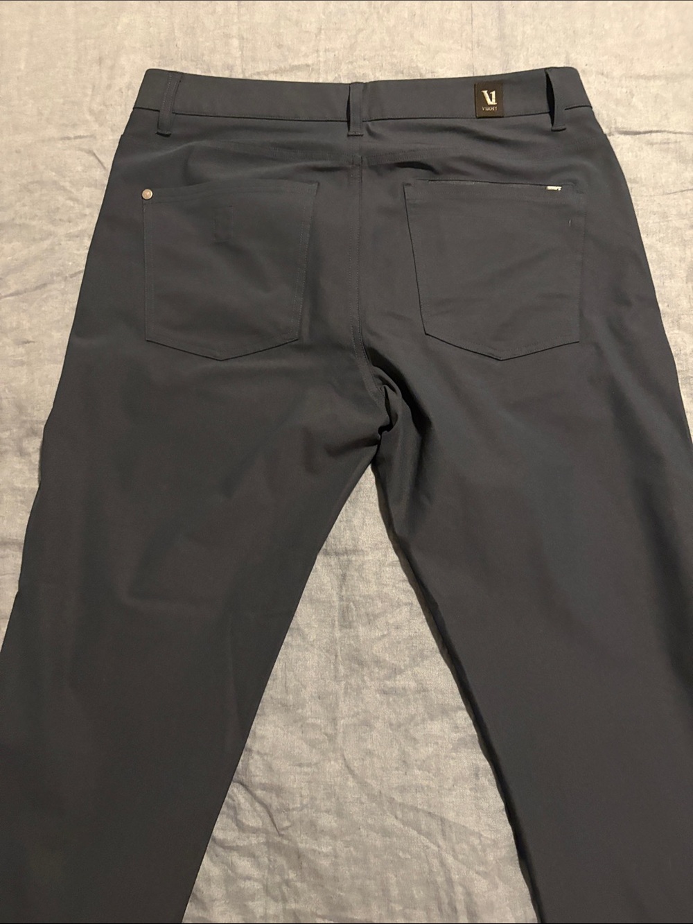 Vuori Men's Navy Blue Chinos - Straight Fit - Picture 4 of 4